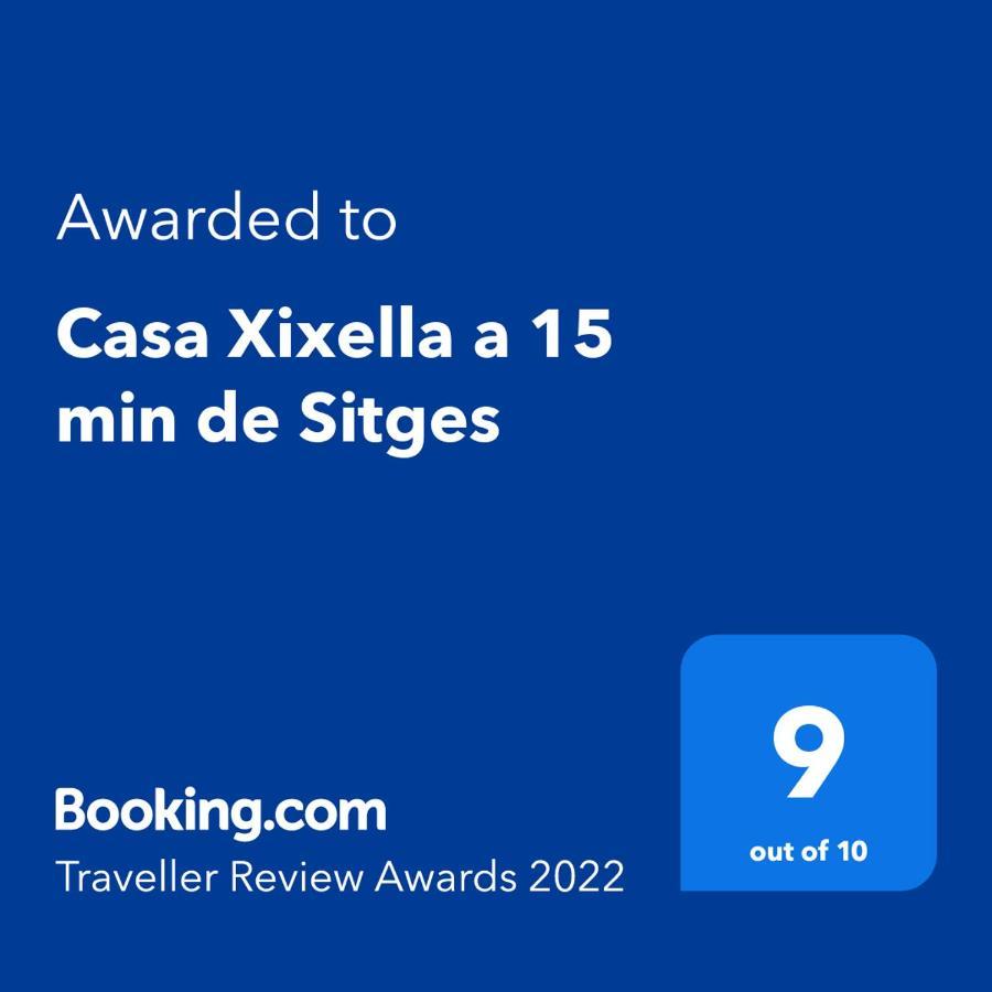 Вилла Casa Xixella A 15 Min De Sitges Оливелья Экстерьер фото